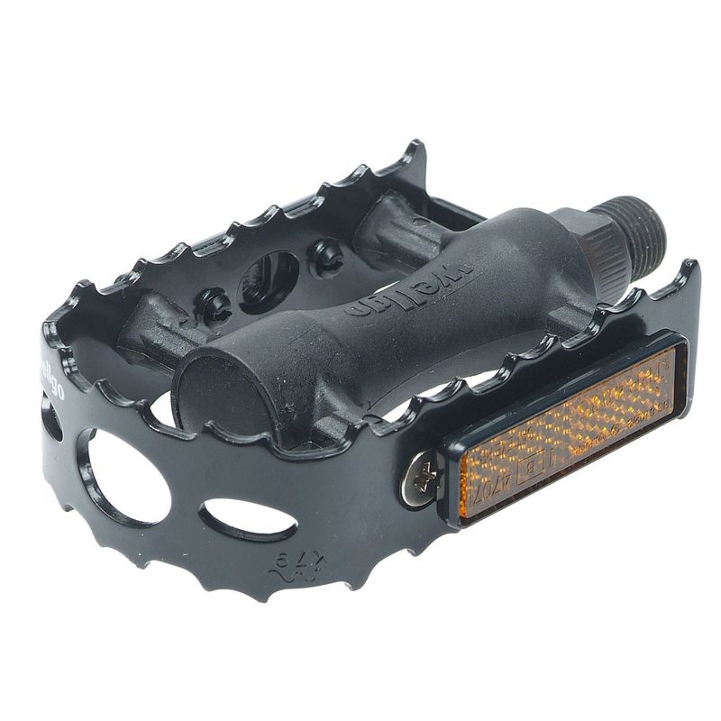 PEDAL WELLGO 9/16 SORT ALU