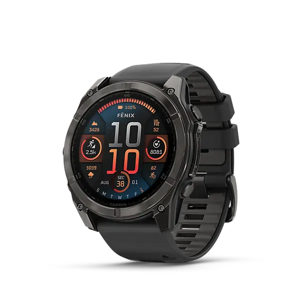 Hovedbilde fenix 8 - AMOLED. Sapphire