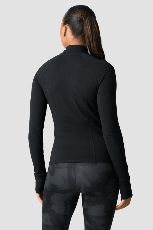 Sculpt Zip Long Sleeve W