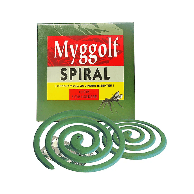 Hovedbilde Myggolf myggspiral 10-pk