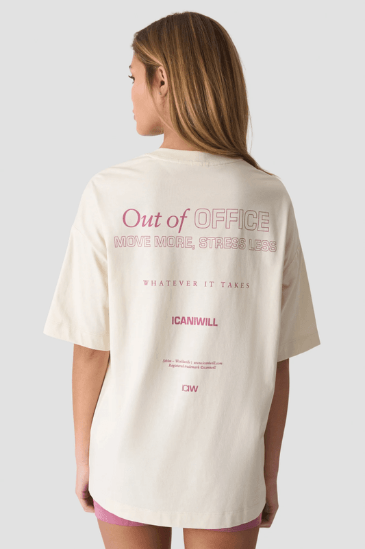 Everyday Oversized Cotton T-shirt Print W