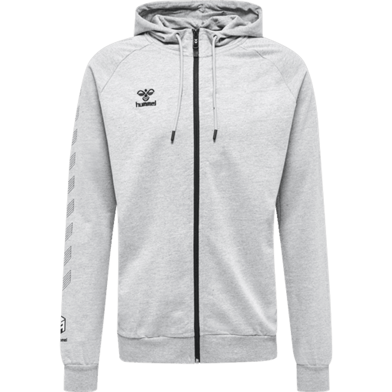 hmlMOVE GRID COTTON ZIP HOODIE